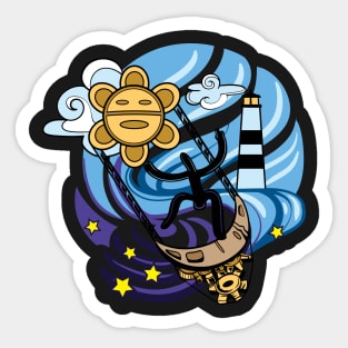 Taino Twilight Sticker